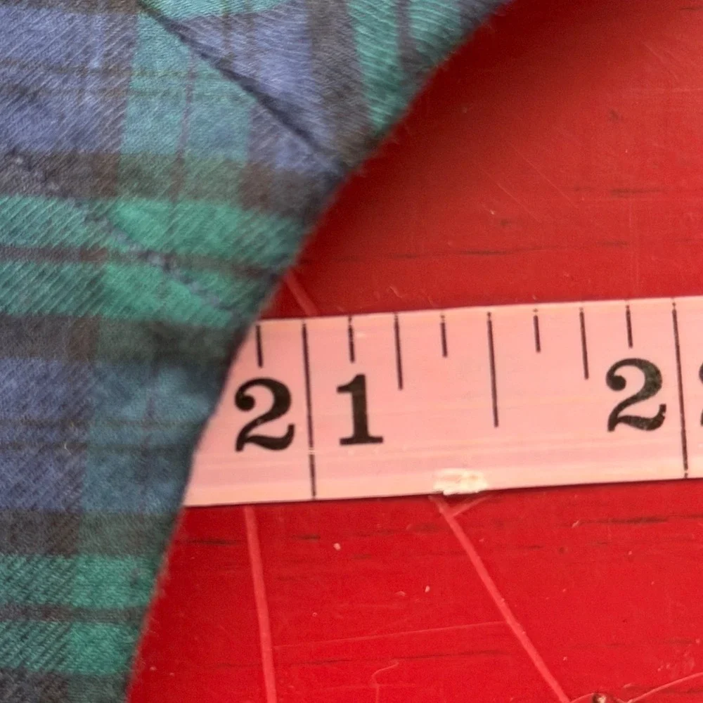 Ralph Lauren Blackwatch Plaid Shirt Mens M Slim‎ Fit Green Blue Preppy Outdoors